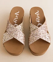 Faith Glitz Platform Sandal