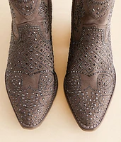 Flaunt Glitz Western Ankle Boot