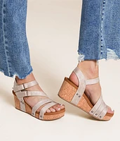 Harriet Strappy Wedge Sandal