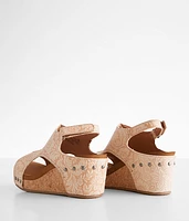 Isabella Tooled Wedge Sandal