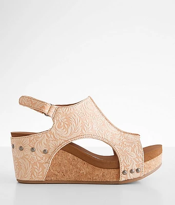 Isabella Tooled Wedge Sandal