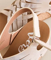 Lunar Braided Wedge Sandal