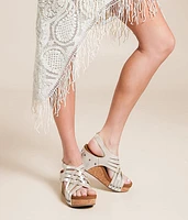 Lunar Braided Wedge Sandal