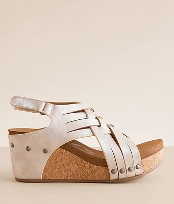 Lunar Braided Wedge Sandal