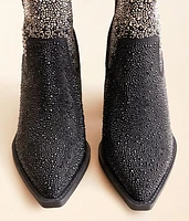 Melanie Ombre Glitz Ankle Boot