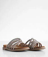 Natalie Glitz Strappy Sandal