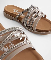 Natalie Glitz Strappy Sandal