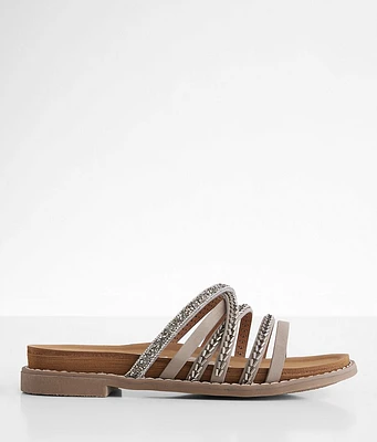 Natalie Glitz Strappy Sandal