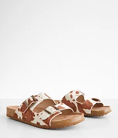 Pisces Cow Print Sandal