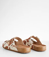 Pisces Cow Print Sandal