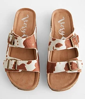 Pisces Cow Print Sandal