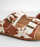 Pisces Cow Print Sandal