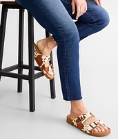 Pisces Cow Print Sandal