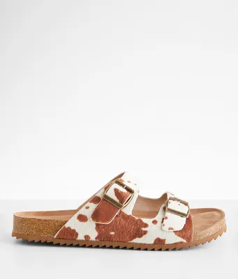 Very G Pisces Cow Print Sandal