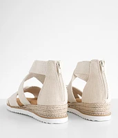Sadie Criss Cross Flatform Sandal
