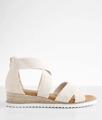 Sadie Criss Cross Flatform Sandal
