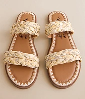 Twirl Raffia Glitz Sandal