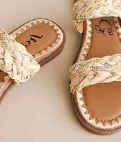 Twirl Raffia Glitz Sandal