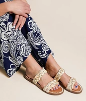Twirl Raffia Glitz Sandal