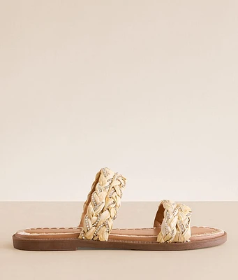 Twirl Raffia Glitz Sandal