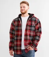 Wolverine Bucksaw Flannel Hooded Shacket