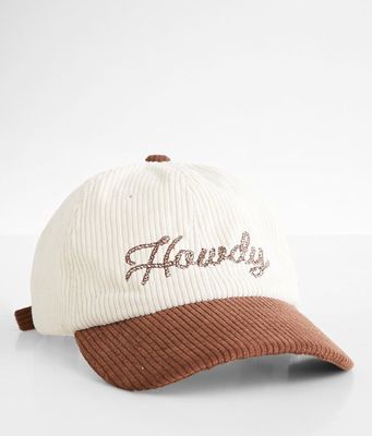 Worn/West Howdy Corduroy Baseball Hat