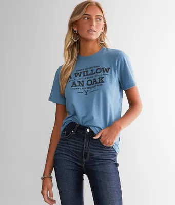 Wrangler Yellowstone Willow Or Oak T-Shirt
