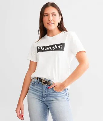 Wrangler Block Logo T-Shirt