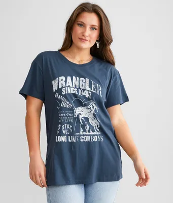 Wrangler Retro Poster T-Shirt