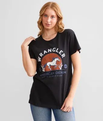 Wrangler American Denim Boyfriend T-Shirt