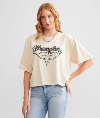 Wrangler American Original Cropped T-Shirt