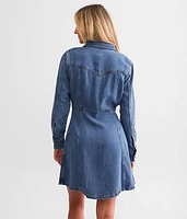 Denim Shirt Dress