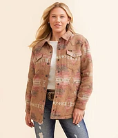 Wrangler Western Jacquard Shacket