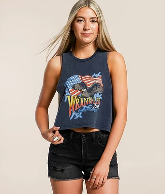 American Original Festival Cropped Tank Top