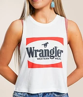 Western Festival Cropped Tank Top