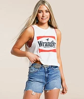 Western Festival Cropped Tank Top