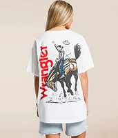 Retro Cowboy Oversized T-Shirt