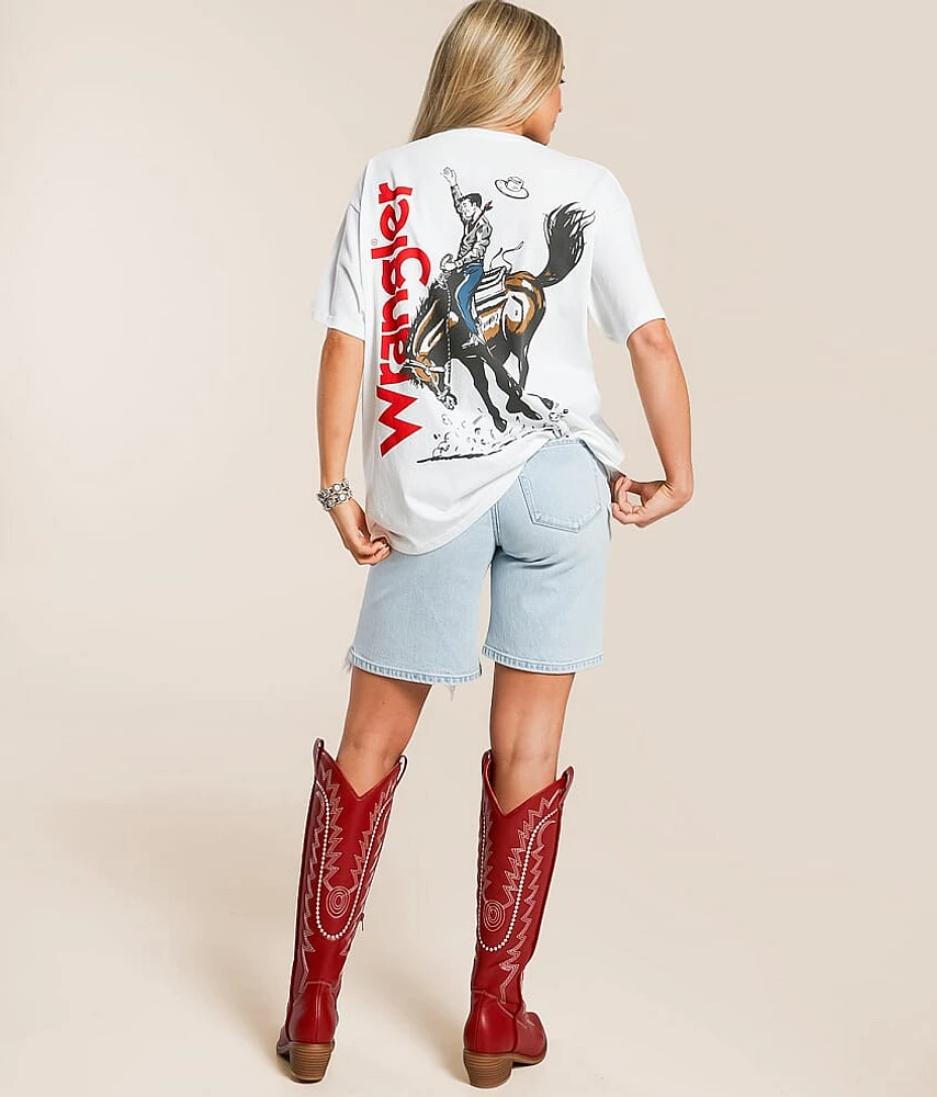 Retro Cowboy Oversized T-Shirt