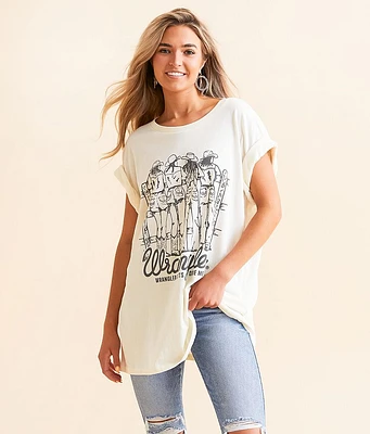 Wrangler Drive Me Nuts Oversized T-Shirt