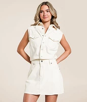 Denim Mini Dress