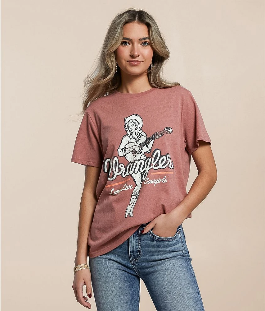 Wrangler Guitar Girl T-Shirt