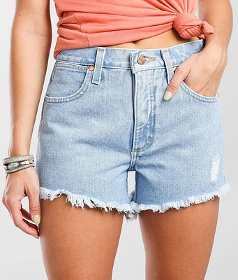 Reworked Cut-Off Denim Short