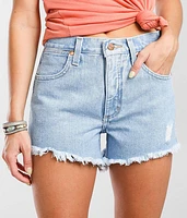 Reworked Cut-Off Denim Short