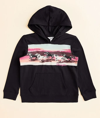 Girls - Wrangler Wild Horses Hooded Sweatshirt