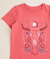 Girls - Steer Head Sunshine T-Shirt