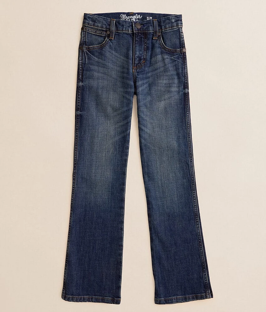 Boys - Retro Slim Boot Stretch Jean