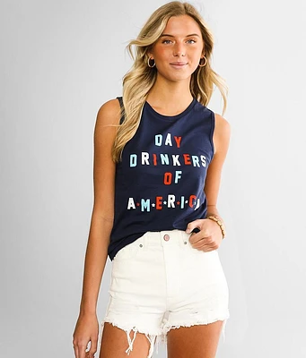 Day Drinkers Of America Tank Top