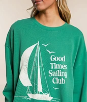 Sail Away Sunday Pullover