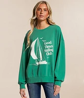 Sail Away Sunday Pullover