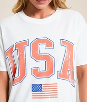 USA Flag Boyfriend T-Shirt